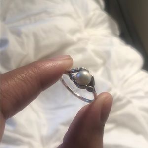 Pandora pearl ring